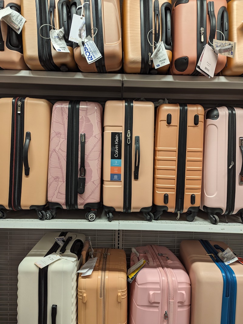 hard shell travel luggage selection