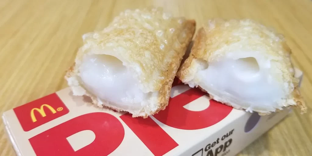 coconut pie at McDonald's