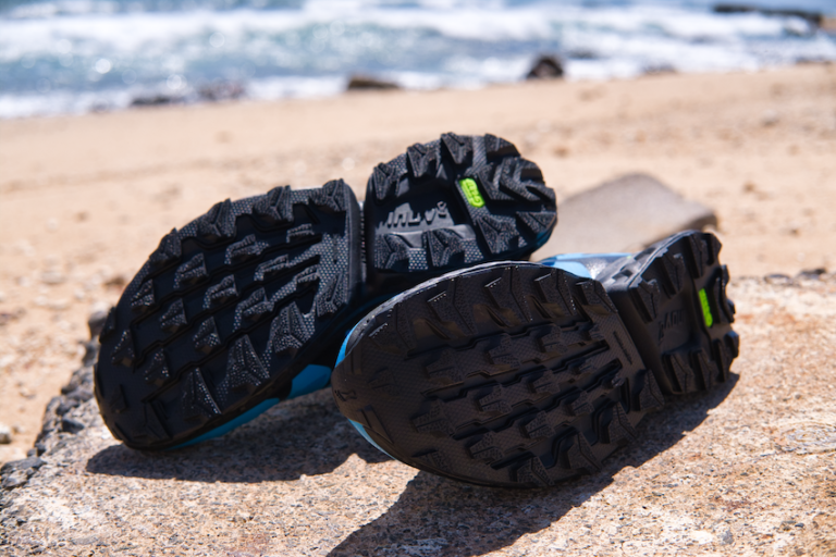 Inov-8 trailfly ultra 300 showing graphene grip