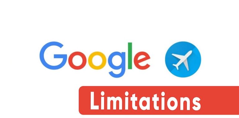 Google Flight Limitation NerdTicket