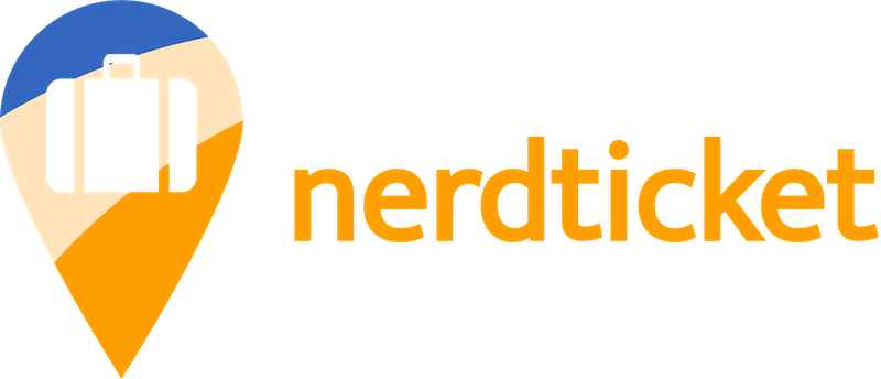 nerdticket best travel logo